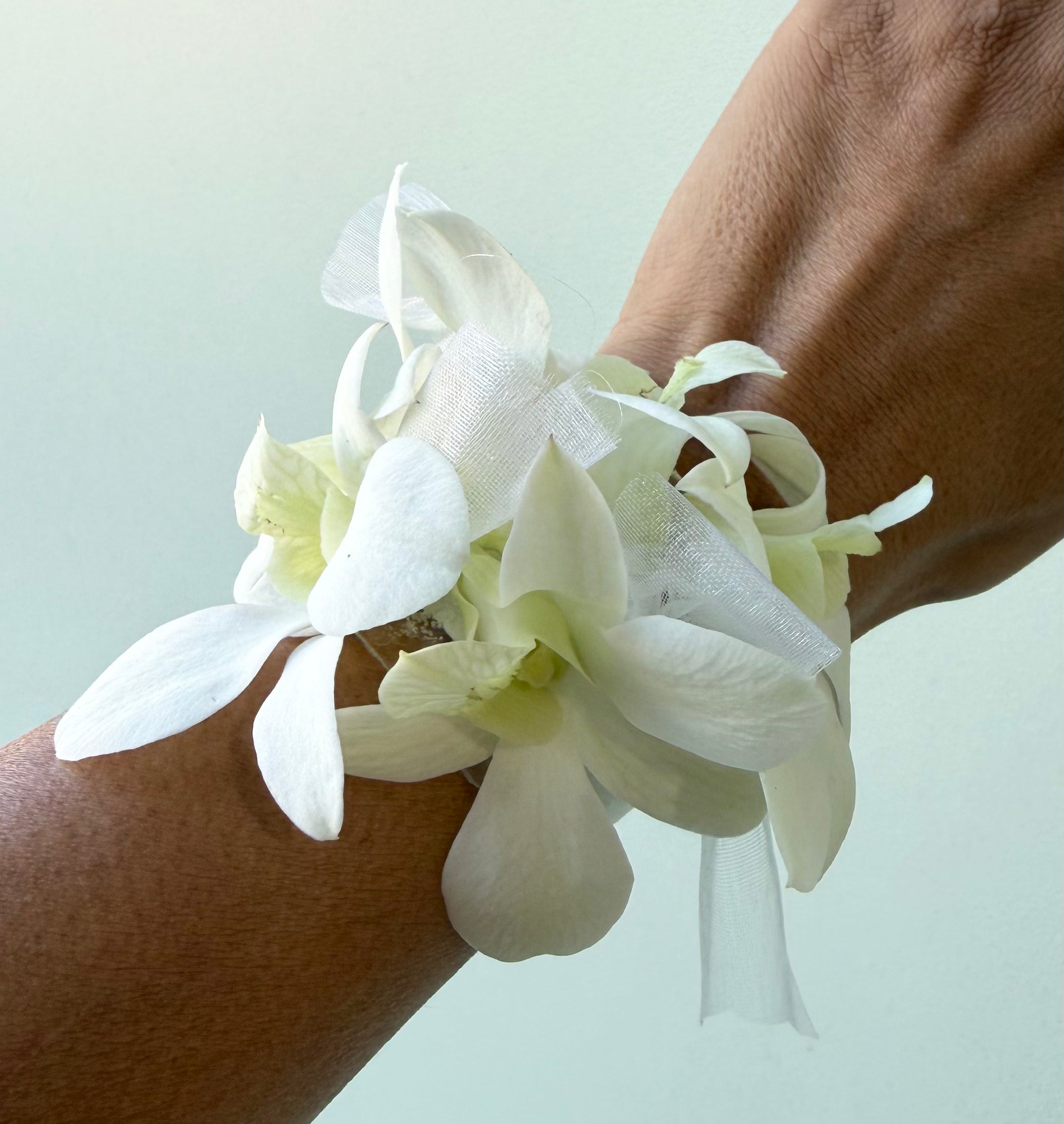 White Orchid Corsage