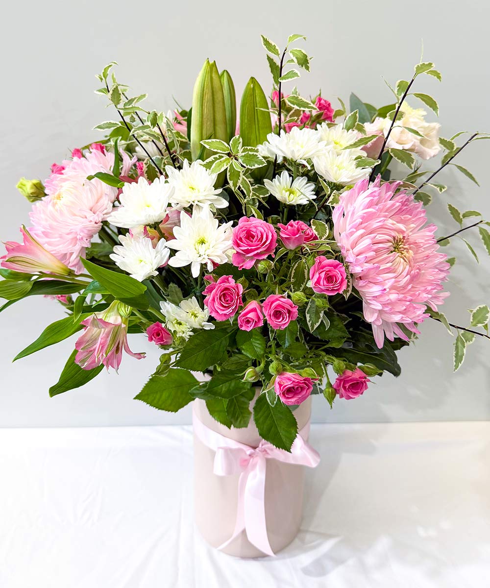 Luxury Mixed Arrangement in a Ceramic Vase