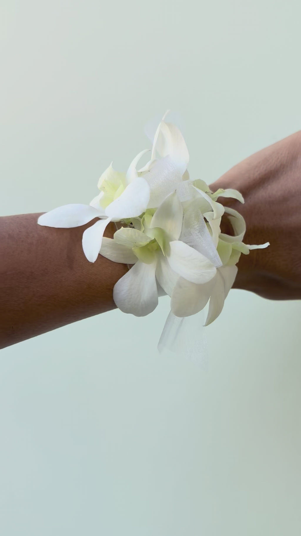 White Orchid Corsage